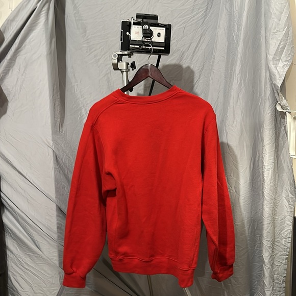 Red early two thousands Russell Athletics Cornell crew neck - Ivy League - Picture 2 of 3